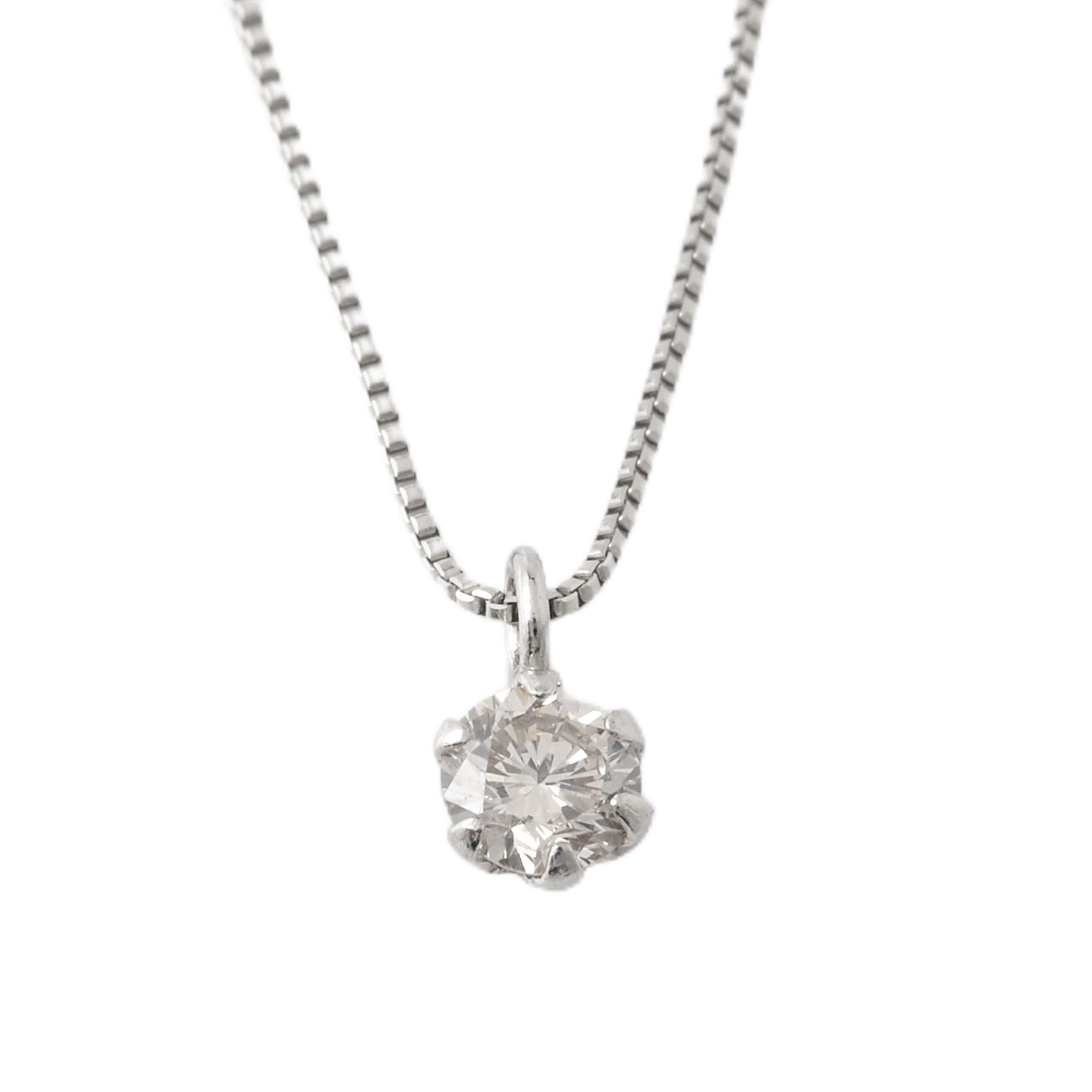 

Platinum Diamond UGL with Exclusive DAPN135UGL [D Collection] Necklace, 0.1ct, Certified, Box,