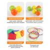 3 in 1 Loop Sandbag Golf Bean Bag Toss Game for Kids Outdoor Sport Toys Golf Chipping Game Golf Training Mat Children Toy Gifts