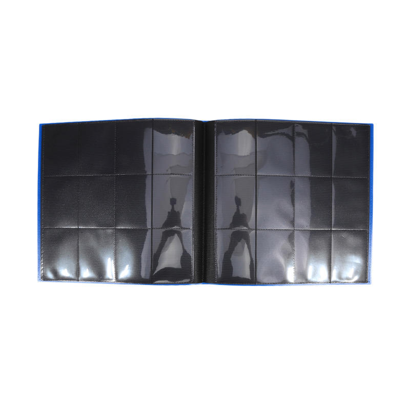 1PC Trading Card Collector Holder 4/9/12-Pocket Binder Portable Storage Case Suitable for Game Cards Baseball Football Cards