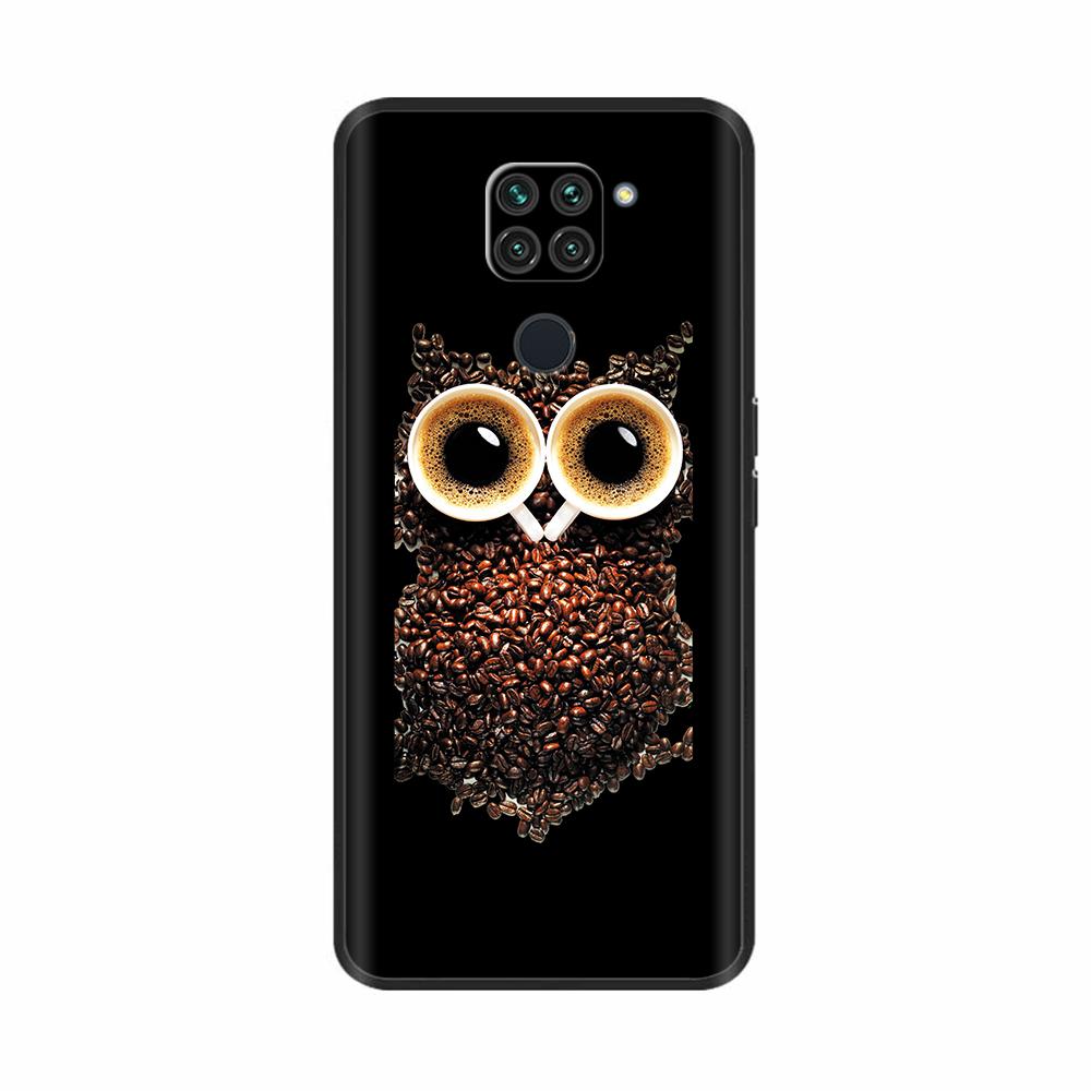 Case For Xiaomi Redmi Note 9 Case Soft Black Silicon Back Cover For Redmi Note9 Cover Redmi Note 9 Case Funda Coque Bumper Shell