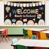 Welcome Bulletin Board Decorations Back to School Boho Classroom Decoration Boho Rainbow Welcome Back Bulletin Board Set Cutouts for School Office