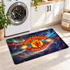 Flannel Kitchen Mat Manchester United Soft Area Rug Non Slip Floor Carpet Home Decoration