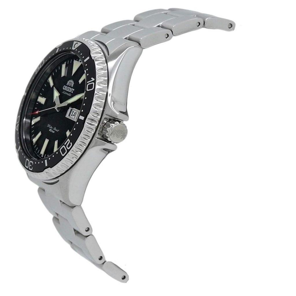 Orient Hodinky MAKO s automatickým nátahem, zámořské modely, černé safírové sklo [Orient] (Ruční v ceně) Pánské [Položka] RA-AA0001B19B