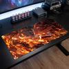 Tappetino per Mouse Stampato Kamado Tanjiro Antiscivolo Impermeabile Gomma Tappetino da Scrivania per Gaming Ufficio Laptop Decorazione Casa Regalo