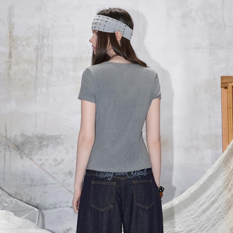 unifree Edgy Original Print Slim Fit T-Shirt