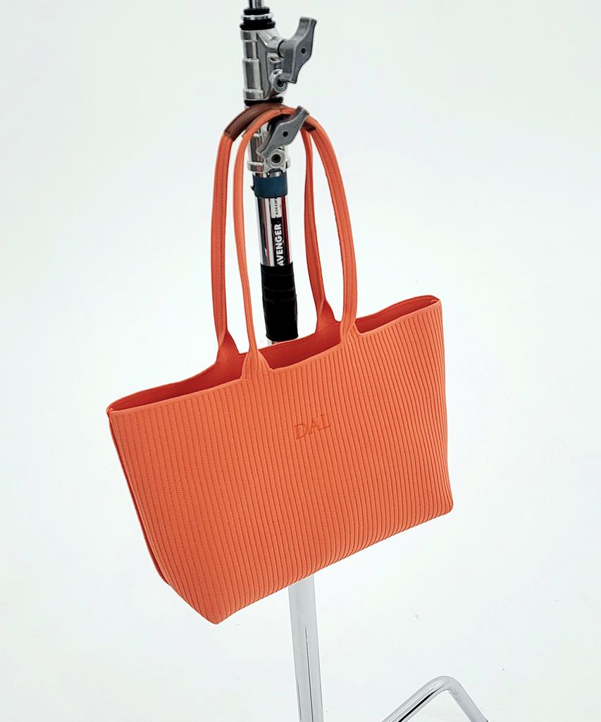 Dal Daily Knit Shopper Bag Orange S