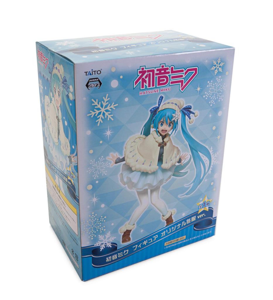 Hatsune Miku Original Winter Uniform HATSUNE MIKU Vocaloid Music Goods Prize Taito Figure, Ver.