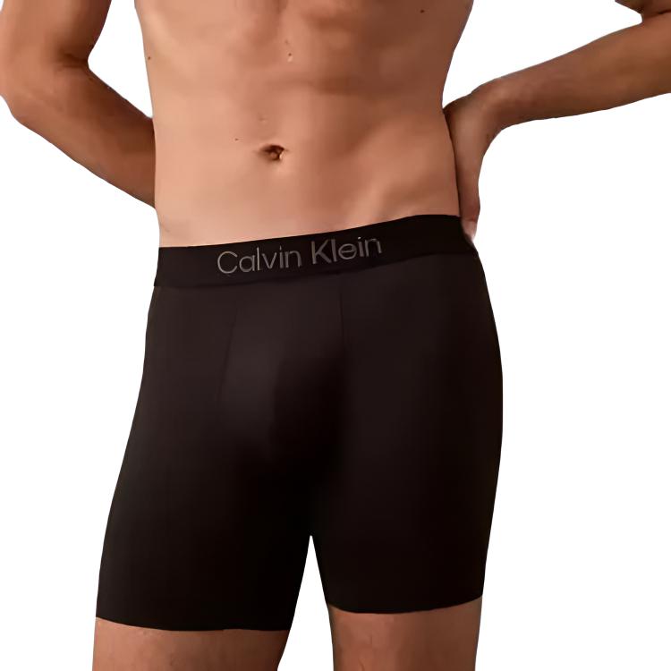 Calvin Klein Minimalist Comfortable Versatile Boxer Briefs Men Underwear Black NB4201-001
