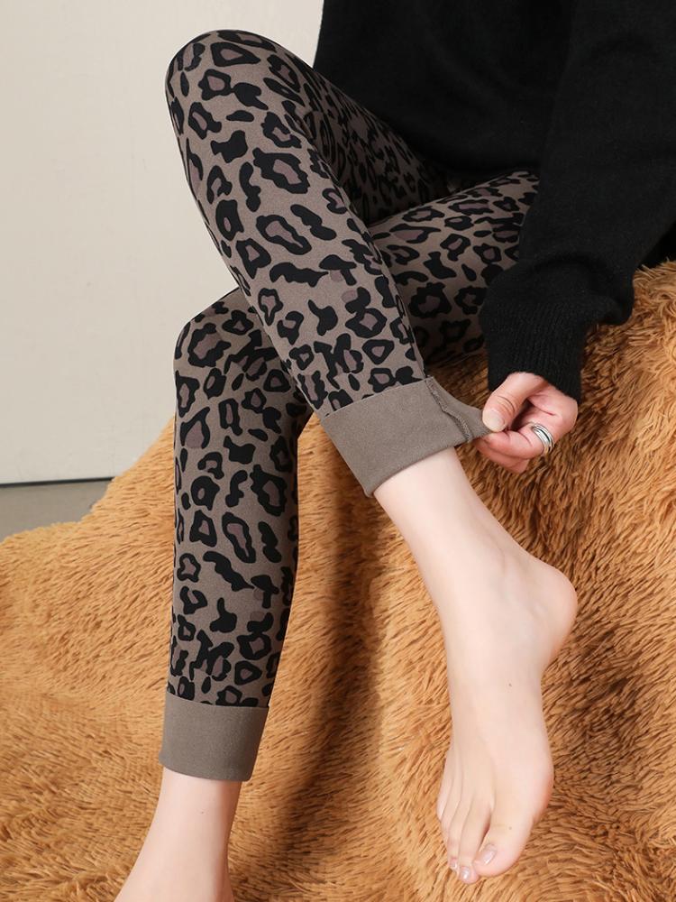 Toamnă iarnă Leggings din piele de rechin de modă din catifea subțire pentru femei, cu talie înaltă, sexy, subțiri, strânse, calde, pantaloni de yoga