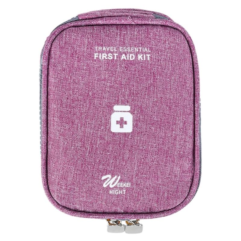 2 Pcs First Aids Kits Large Capacity Emergency Bag Portable Caregivers Bag Travel Pharmacy Bag for Homes, Office,Outdoor