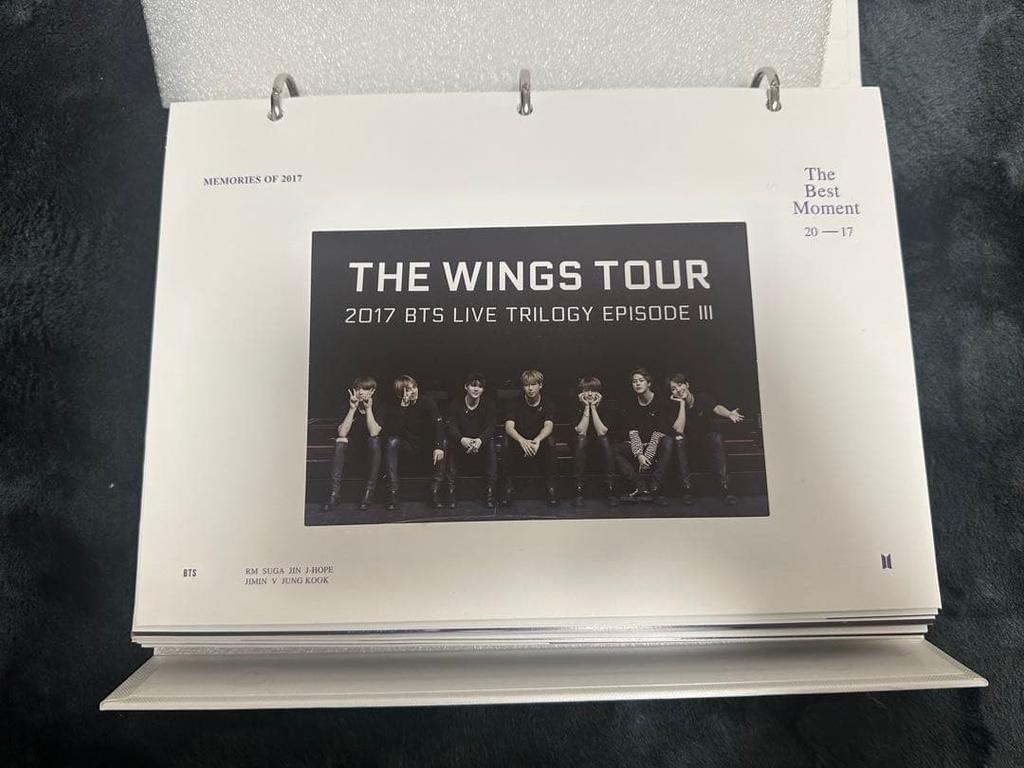 [USED] BTS memories 2017