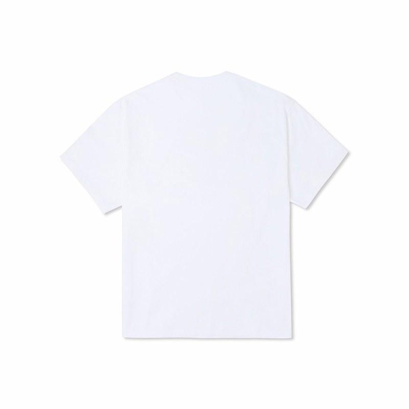 Converse Set In Sleeve T Shirt Women's White 10023881-A01