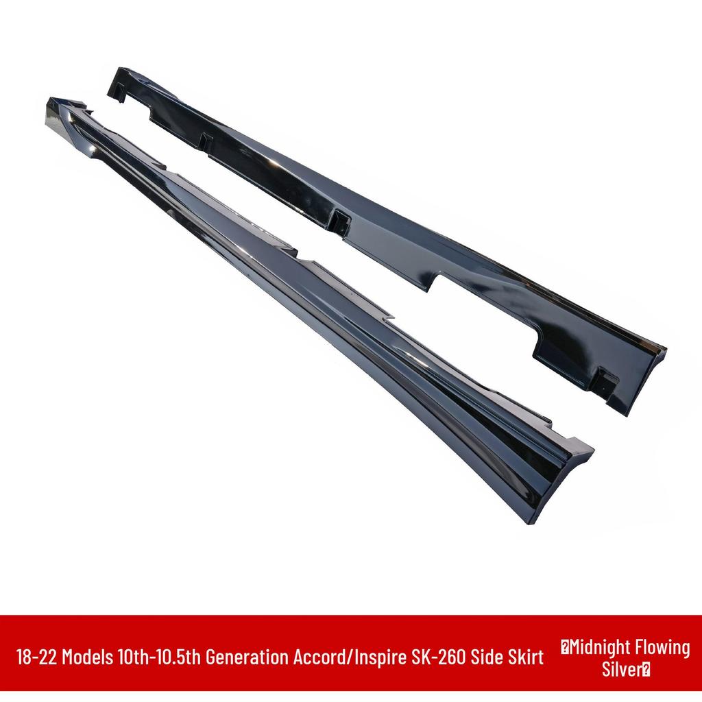 18-21 Accord Inspire SK-260 Kit: Front Lip, Rear Spoiler, Side Skirts, Rear Diffuser.