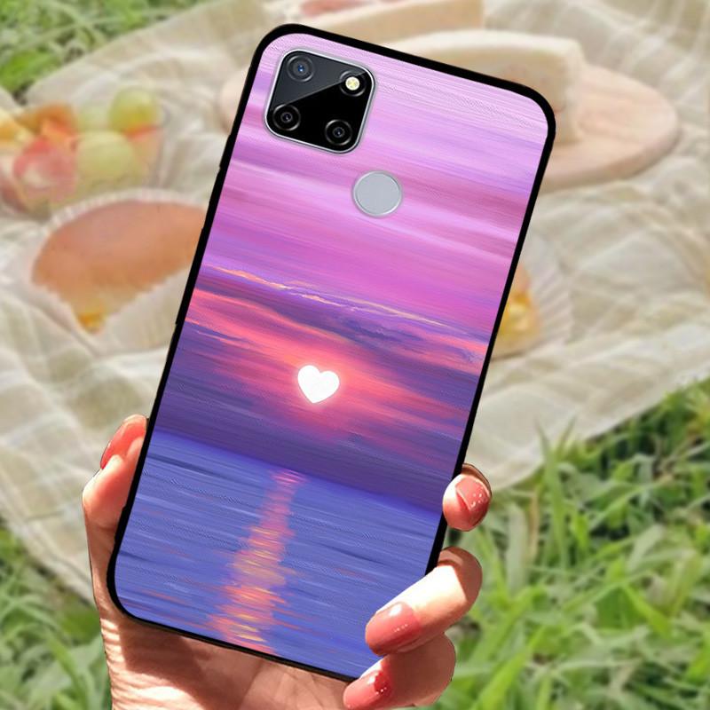 For OPPO Realme C21Y Case Marble Fashion Soft Silicon Cover for Realme C21 C25 C25s Phone Cases Protective Realmi C 21 Y Capa
