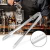 Stainless Steel Sugar Ice Pastry Sugar Cooking Clip Clamp Salad BBQ Tong Bar Tools