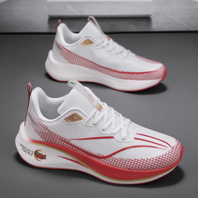 Factory Direct Sales Spring Red Rabbit 7pro Popcorn Ultra-light 21st Generation Mesh Couple Sports Shoes Breathable Racing Shoes