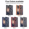 Corner-reinforced Drop-proof Matte Case For Samsung Galaxy S26 Ultra S26 Plus S25 FE S24 + S23 ultra Magnetic Ring Protect Cover