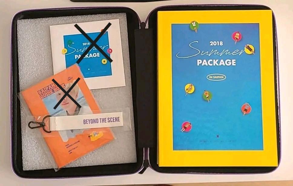 

[USED] 2018 BTS SUMMER PACKAGE VOL.4 Summer Pack White