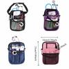 Ceinture Réglable Sacoche d'Infirmière Multi-Poches Résistante à l'Usure Pochettes de Taille pour Infirmière Sac Bandoulière Grande Capacité pour Infirmière Maison de Retraite