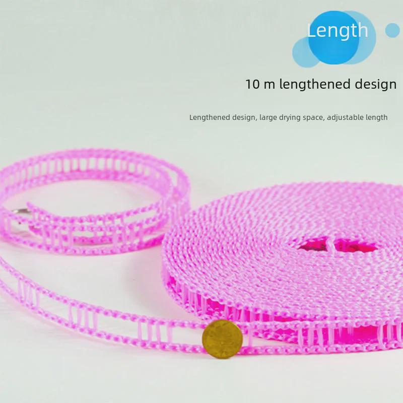 Winddichte Wäscheleine für den Schlafsaal: Verschleißfester Wäscheständer für Balkon- und Haushaltsdecken