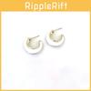 Trend Fashion New Cshaped Earrings For Women Colorful And Accessories Chic