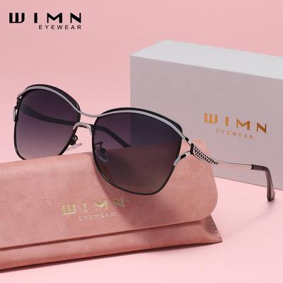 Lunettes de soleil Aviateur WIMN Polarisées avec Verres Miroir pour Réduction de l'Éblouissement et Protection Solaire UV400