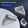 Aluminum 90° Corner Bracket Connector for 4040/2020/3030 Profiles