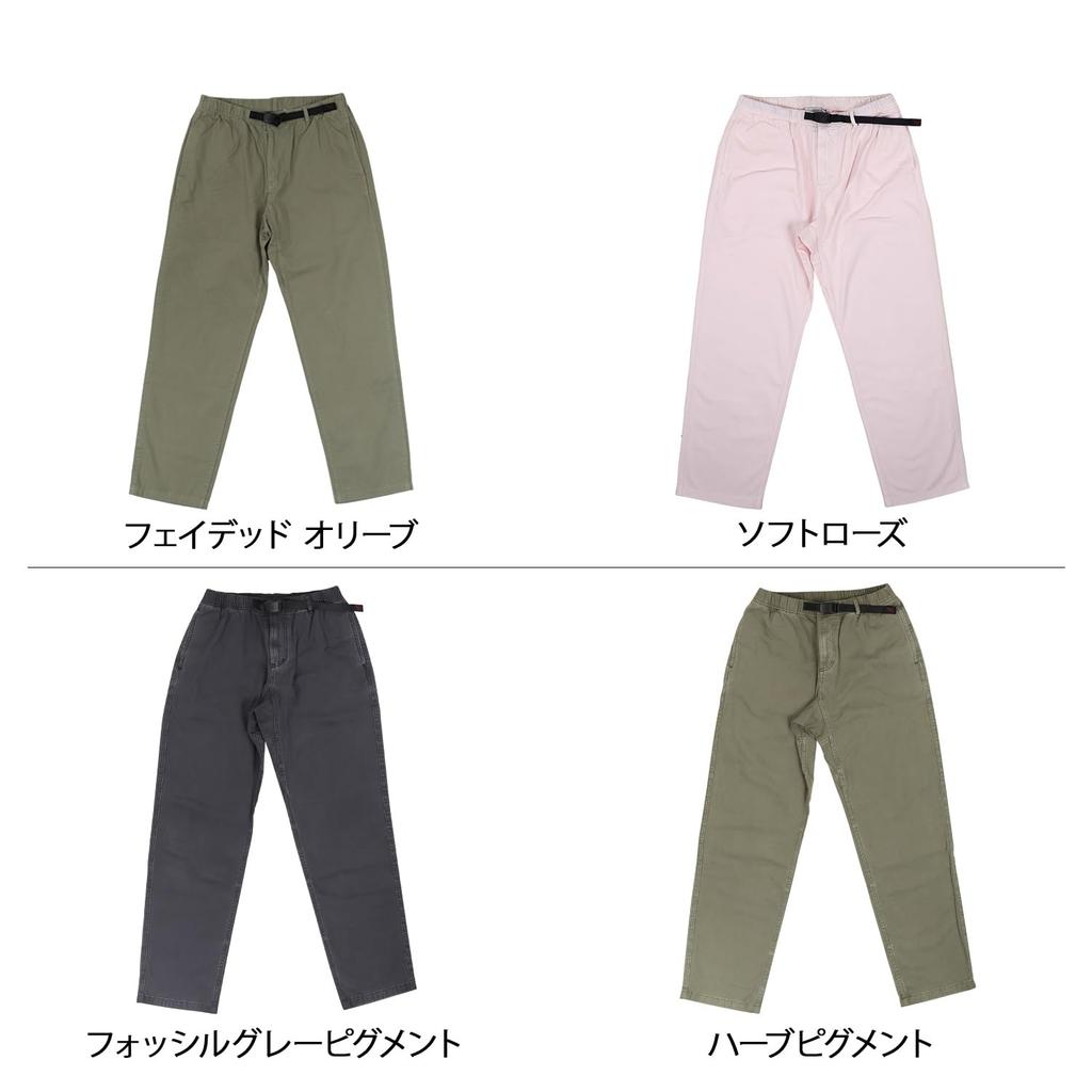 Gramicci G102-OGT Climbing Long Pants, Easy Pants (XL, Olive)