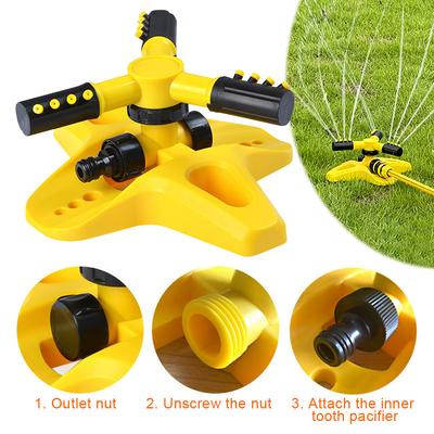Auto Garden Sprinklers 360 Degree Rotating Water Sprinkler Irrigation System Agriculture Water Sprayer for Lawns Farms Watering