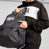 New PUMA Fabric Backpack Medium Size Unisex Black 090716-01