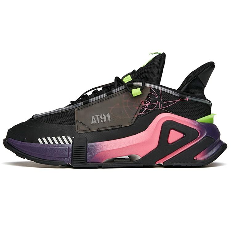 ANTA AT91 Black Pink Purple Men s 112148850-4 EU 40.5