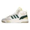 adidas Originals Post Up Comfortable Mid-Top Skate Shoes Unisex Skate Shoes White Green Yellow GV9318