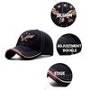 Mode 3D Adler Stickerei Baseball Herren Damen Gewaschener Denim Sport Aktiv Freizeit Hut