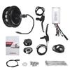Electric Bicycle Conversion Kit 48V 500W Rear Wheel Hub Motor Set with KT‑900S Display Meter for 12G Wheel