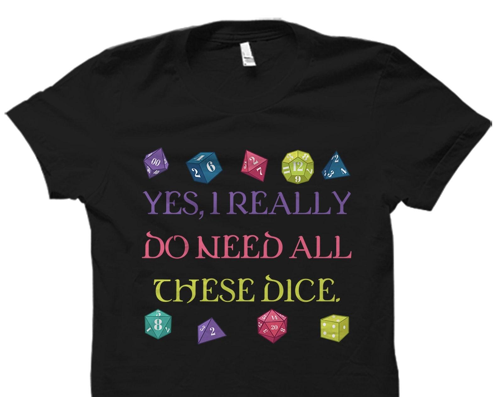 Role-playing Game Shirt. Role-playing Game Gift. Role Playing Game. Dungeon Master Shirt. Gamer Shirt. Dice Shirt. Tabletop Gaming #OS5079 4XL