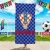 World Cup Beach Towels, Us-Canada-Mexico Football Team Microfiber Quick-Drying Absorbent Bath Towels, Sports Towels