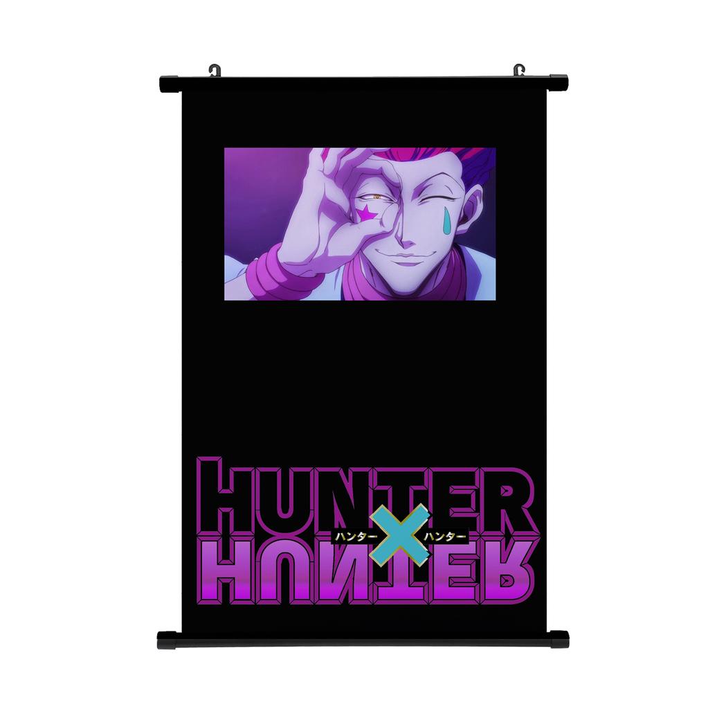 HUNTER X HUNTER Painting Scroll Poster Gon Freecss Killua Hisoka Home Decor Hanging Painting Boys Girls Scroll Poster