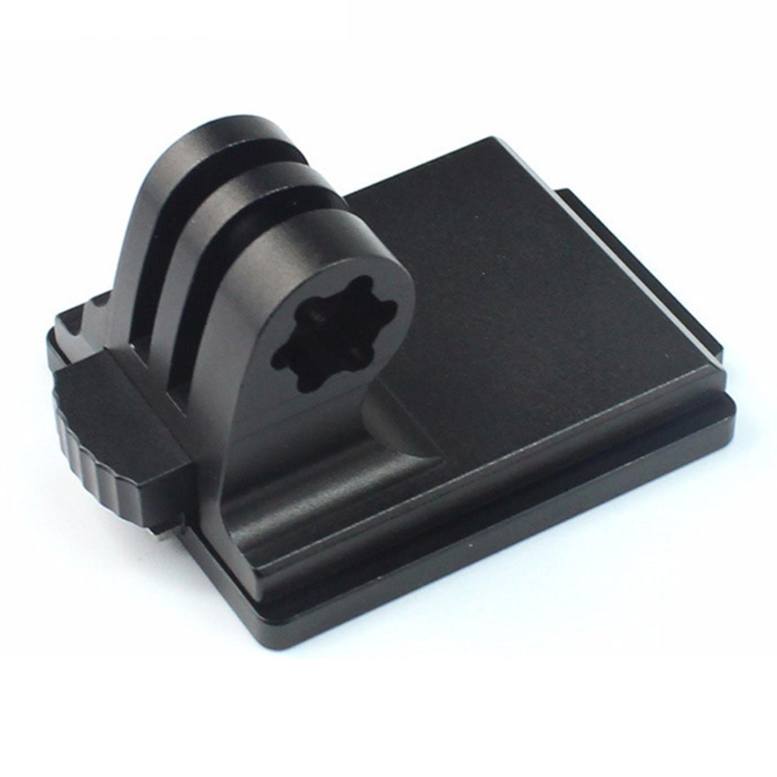 

Sports Camera Helmet Fixed Mount Aluminum Alloy Action Camera Helmet Fixed Base Holder Adapter for Hero for Xiaomi Yi