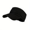 Sports Visor Cap Unisex Outdoor Running Sun Hat Spring/Summer Elastane Sun Hat
