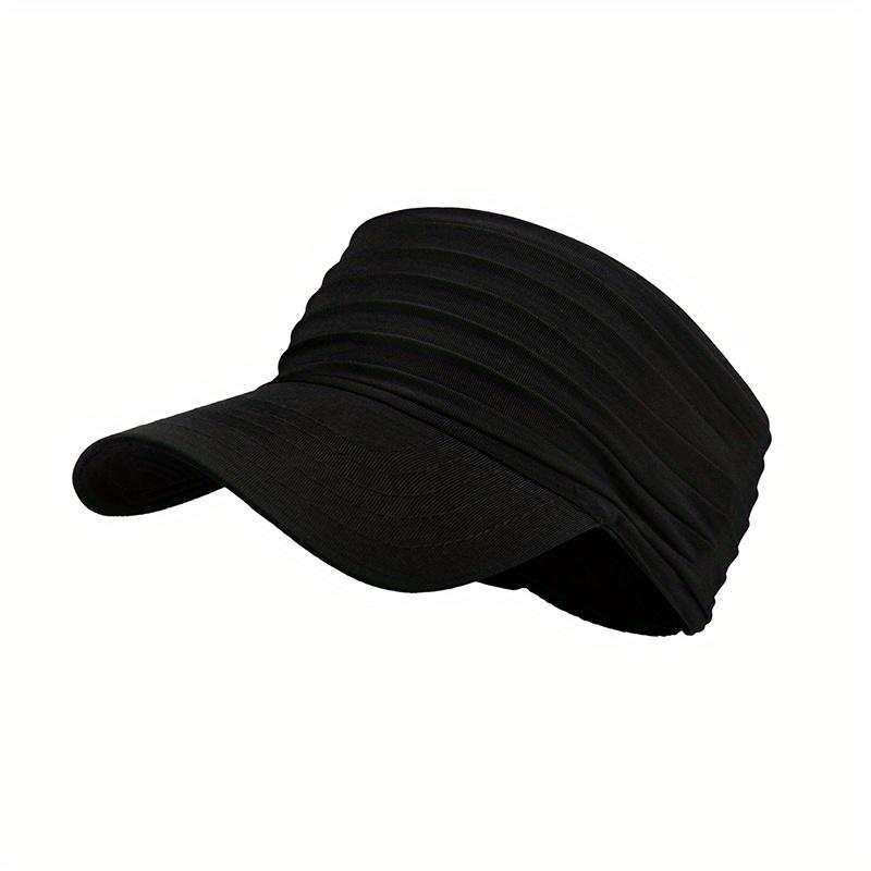 Sports Visor Cap Unisex Outdoor Running Sun Hat Spring/Summer Elastane Sun Hat