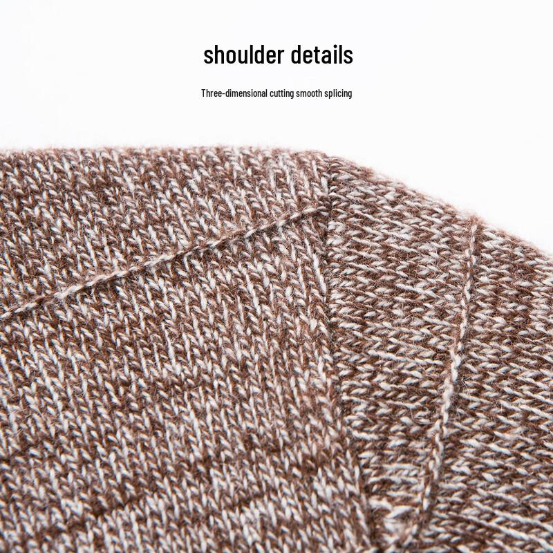 Hodo Men's Heavyweight Wool Blend Pullover Sweater