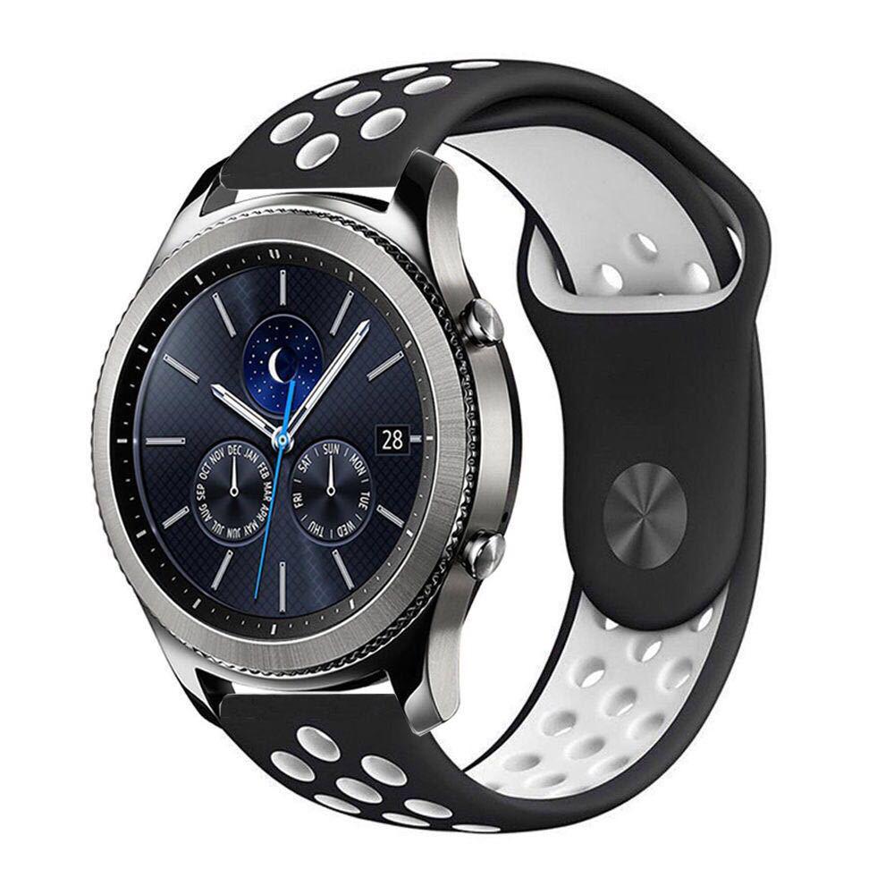 Compatible Silicone Watch Strap for Huawei GT5/4/3/2 46mm/Pro and Samsung/Honor 22/20 Models