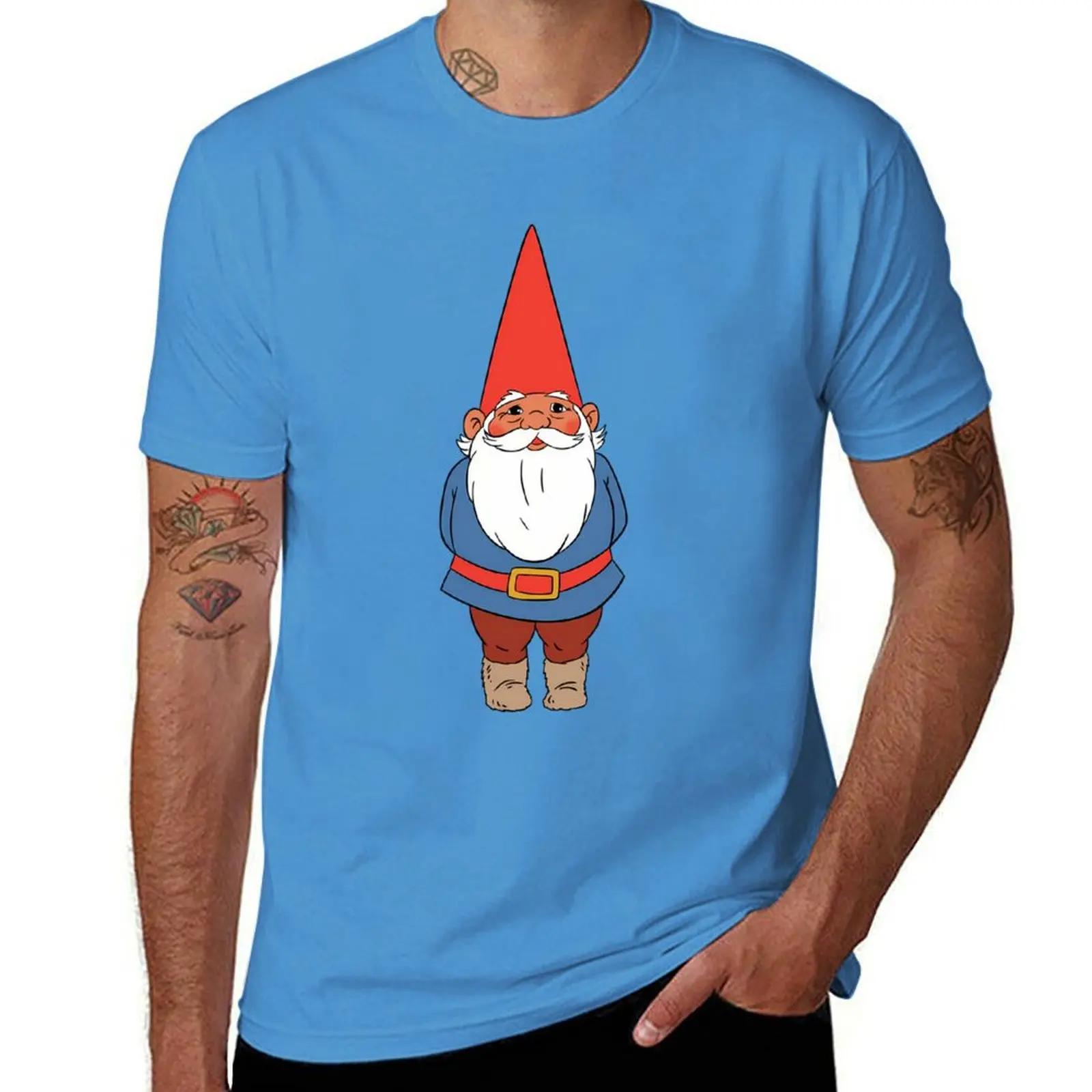 XIXI Fashion David de Kabouter T-shirt vintage grafisch t-shirt plus size kleding oversized t-shirt vintage workout shirts voor mannen S