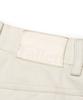 FALLETT Peach Cotton Curved Pants Ivory