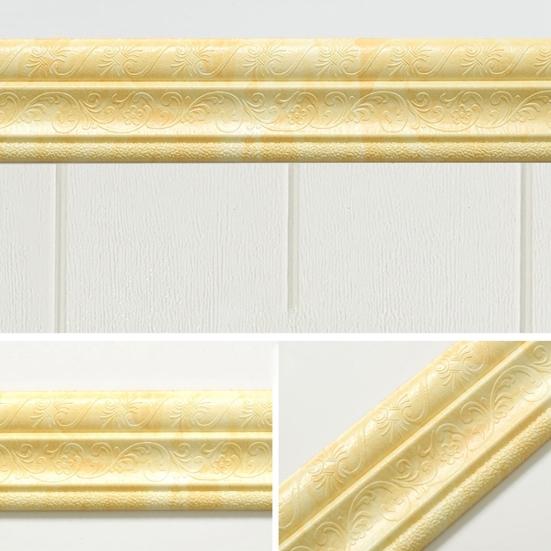 2,3 m DIY Zdejmowane samoprzylepne naklejki na listwy przypodłogowe Kalkomanie w tle TV