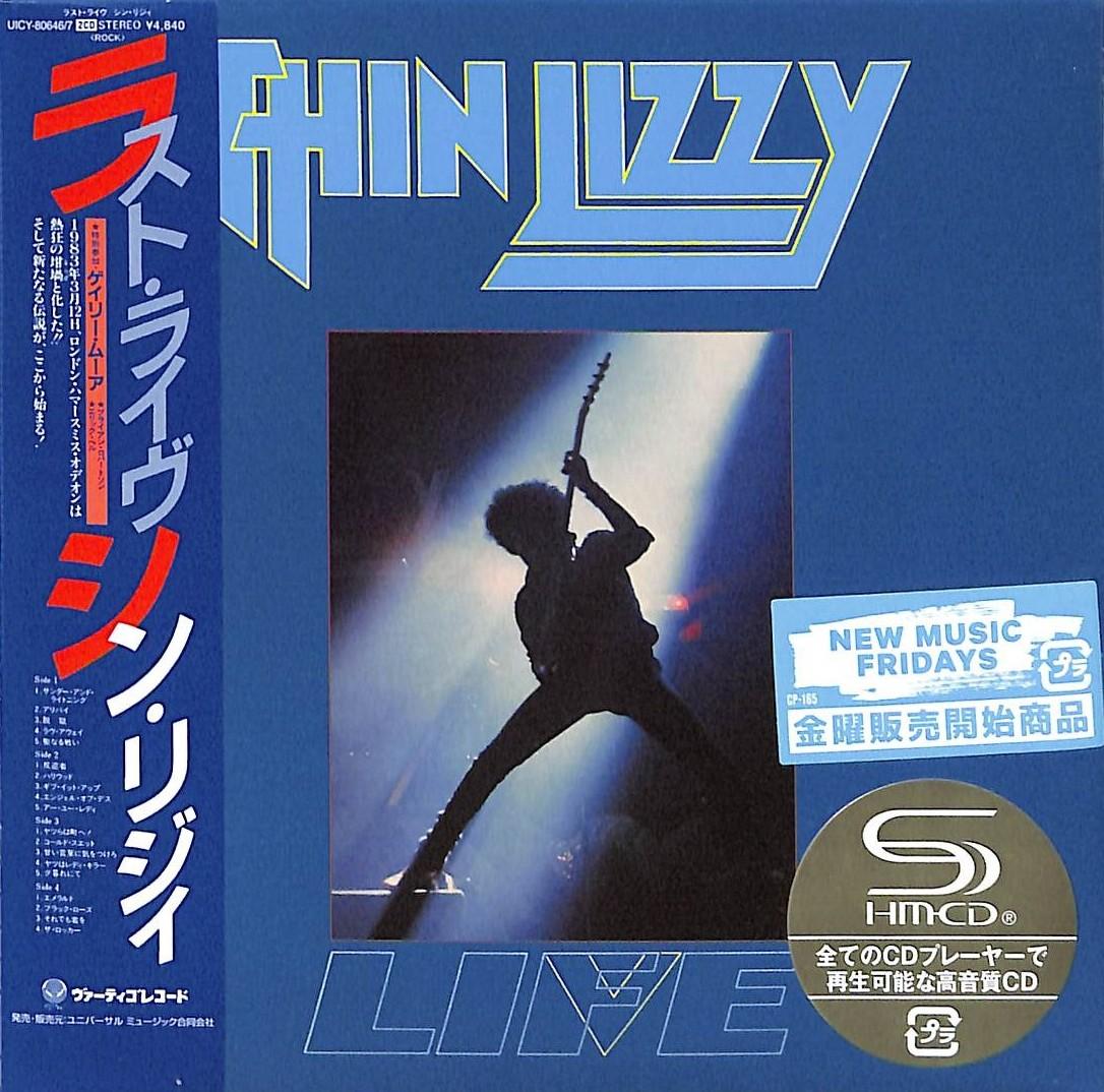 CD THIN LIZZY Life Live Ограниченное изданиеSHMCD UICY80646 VERTIGO 2025 Япония Obi Рок