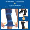 Unisex Knitted Fitness Jump Rope Protective Outdoor Leg Warmers, Non-slip Cycling and Running Breathable Sports Knee Pads.