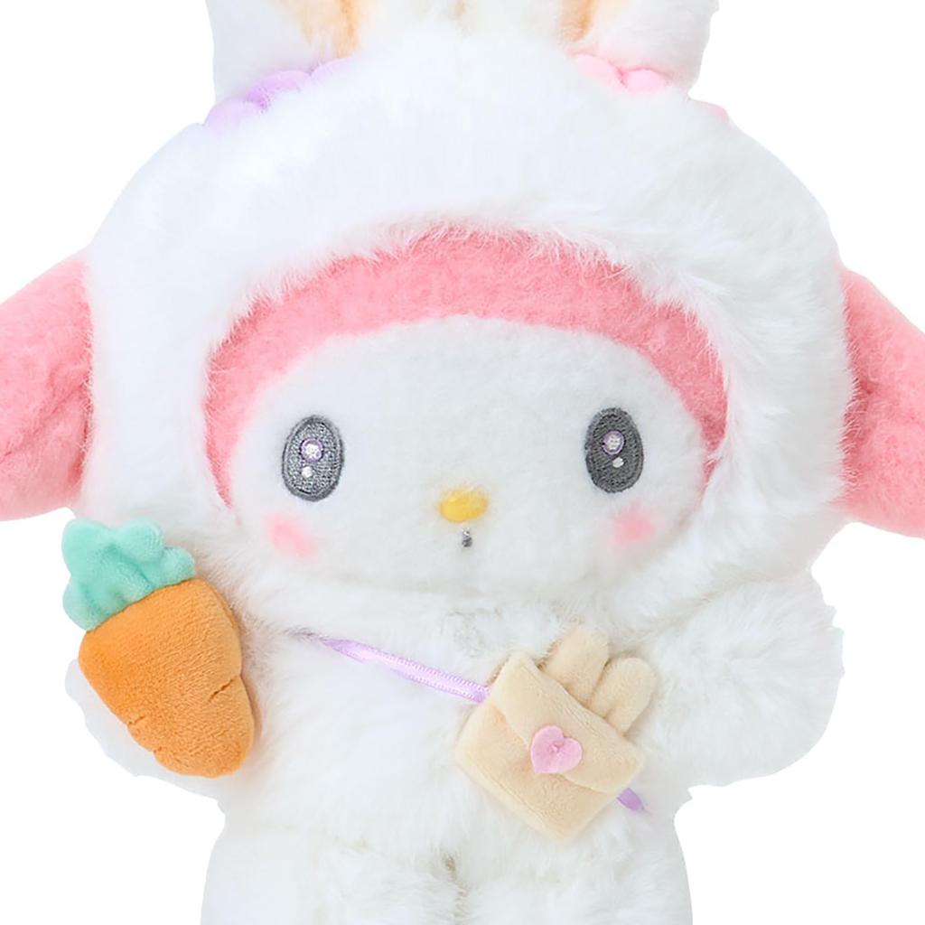 Sanrio Plush Toy Rabbit My Melody Ages 3 and Up 629987 (SANRIO) (Fluffy-Eared Club)