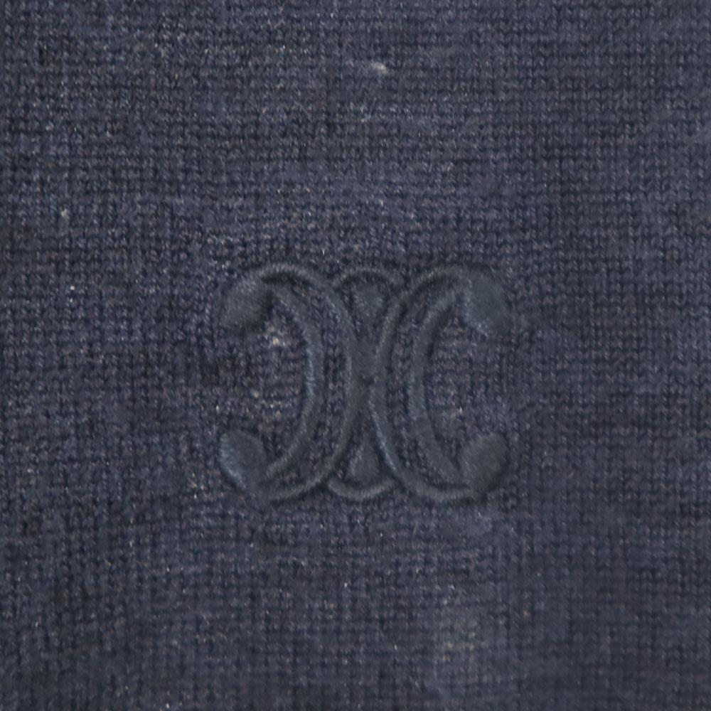 CELINE wool blend Long sleeve Cut XS Navy Women Used