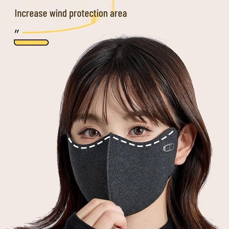 Dámská 3D maska ve tvaru V pro rok 2025, prodyšná, odolná proti chladu a větru - Zeštíhlující a hřejivá na podzim/zimu